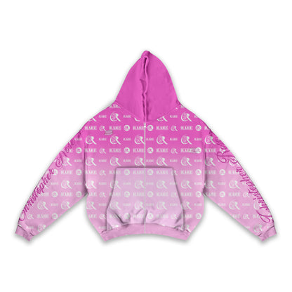 "I'm So into You" Pink Baechi Rose Zip Up